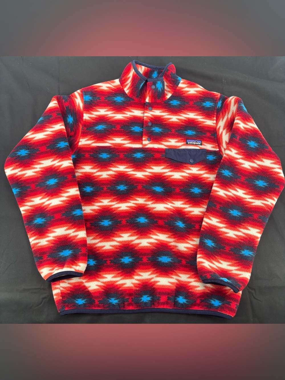 Patagonia Synchilla Snap-T Pullover FA15 2015 Southwestern Aztec Print M